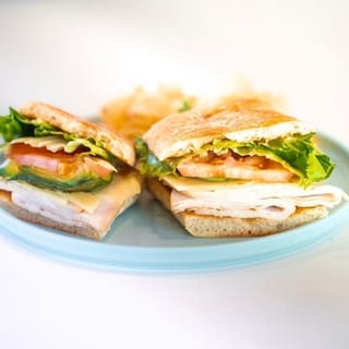 Half Turkey Avocado Sandwich Combo
