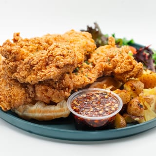 Fried Chicken Croffle